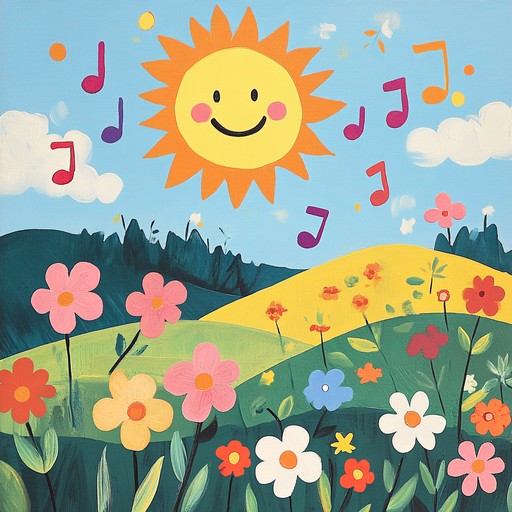 An uplifting and spirited instrumental piece featuring ukulele melodies that encapsulate the sheer joy of frolicking in sun drenched meadows, blending folk rhythms with pop sensibilities to create a feel good track that radiates happiness and warmth.