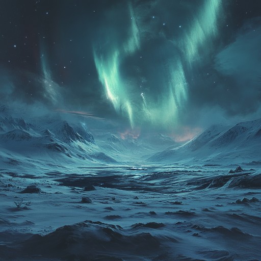 This instrumental track blends the haunting beauty of the finnish landscape with a menacing undertone. Utilizing the emotional range of a synthesizer, the composition builds layers of tension and darkness, encapsulating the eerie serenity of the northern lights. The dynamic shifts from subdued to intense keep the listener on edge, creating a deeply immersive experience.