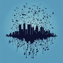 instrumental fusion of urban rhythms with contemporary classical soundscapes.