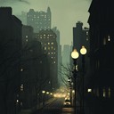 sophisticated city sounds with relaxing, dramatic undertones.