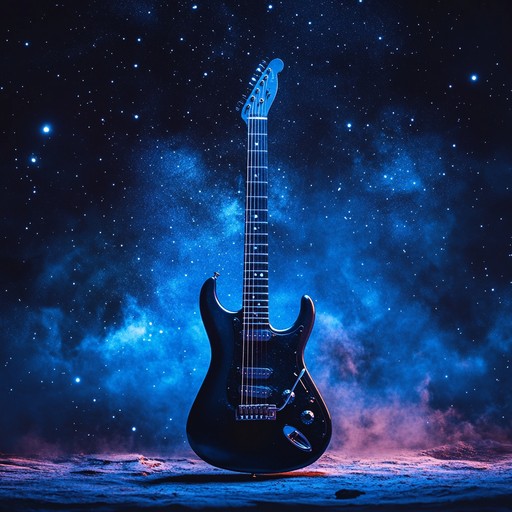 An uplifting instrumental featuring sparkling guitar leads and vibrant rhythms, embodying the optimistic spirit of glam rock and the feeling of overcoming challenges