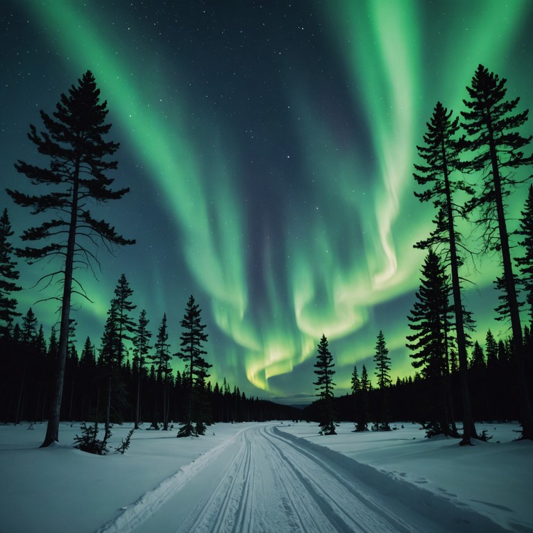 This instrumental suomipop track captures the heartfelt emotions and deep nostalgia embedded within finnish culture. Delicate piano melodies intertwine with the aurora lit skies of northern finland, evoking feelings of love lost and moments cherished. This song is a homage to the poignant beauty of finnish landscapes and emotions wrapped in melodious warmth.