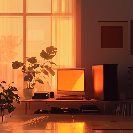 Immerse yourself in a delicate, electronic soundscape that caresses your senses with gentle beats and lush textures. This piece captures the essence of warmth and closeness, creating a soothing, intimate atmosphere perfect for unwinding.