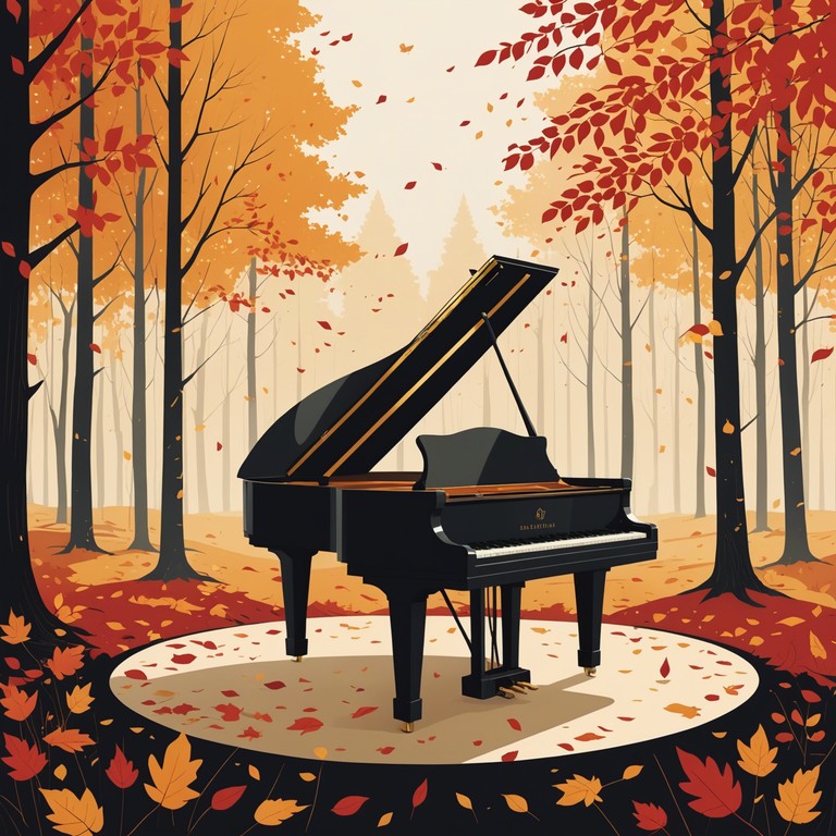 A soothing, classical composition that evokes the serene, whimsical aura of falling leaves in an enchanted autumnal forest. The light, airy piano notes represent leaves dancing in the crisp autumn breeze, offering a tranquil retreat to listeners.