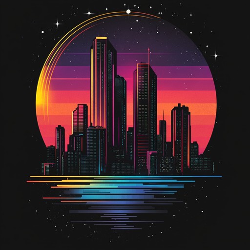 Imagine soaring above a vibrant cityscape caressed by neon lights as the loudest synths play. This track embodies a journey through a retro future universe where dreams echo in the hum of massive electronic billboards. The nostalgia infused melodies create a reflective ambient space tempered with the thrill of an adventurous night ride.