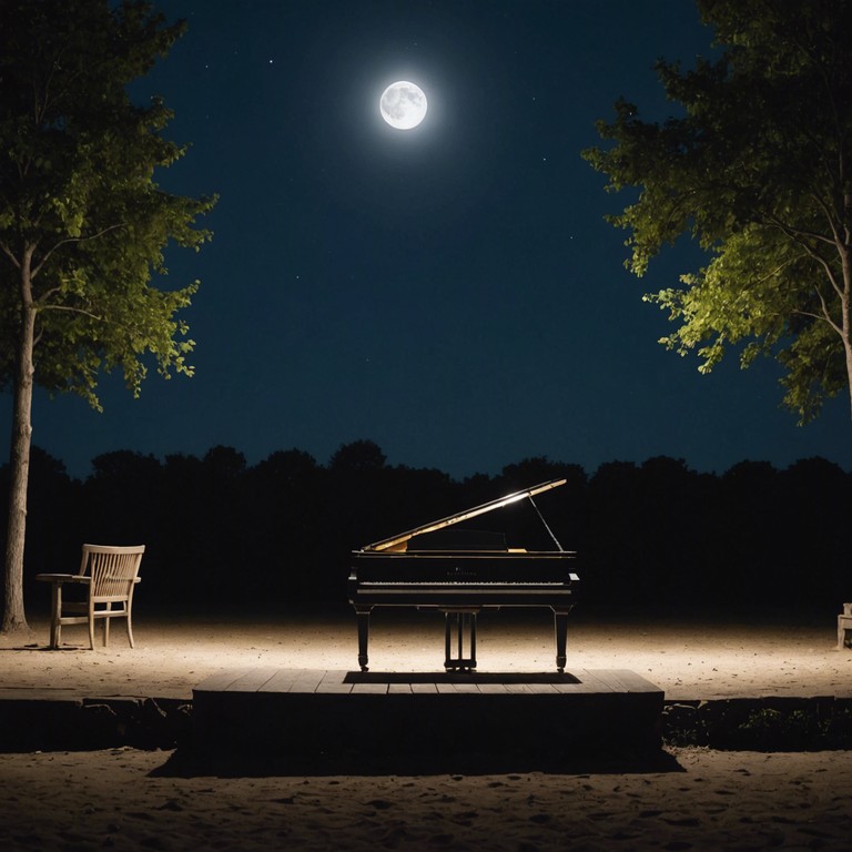 Imagine an aging cabaret artist reflecting on past loves, missed chances, and the solitude of the present, under an open starry sky. With nothing but the piano’s haunting resonance, the song forms an immersive auditory journey through the emotional landscape of the performer.