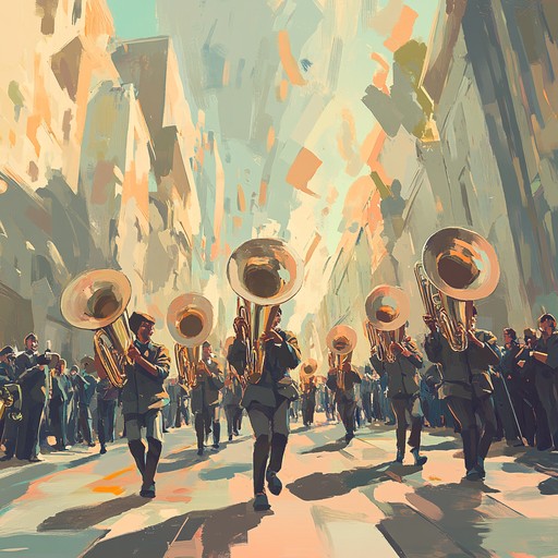 Relish the sound of victory with bold brass fanfares leading a symphonic orchestra, highlighted by dynamic percussion. Each note embodies triumph and celebration, making it perfect for cinematic moments of heroics and grand achievements.