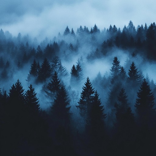 An instrumental track that combines haunting melodies with atmospheric textures, creating an unsettling yet captivating soundscape reminiscent of mist covered forests at night.