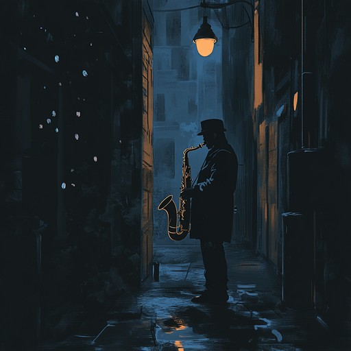 A fusion of sultry saxophone and modern electronics, painting an auditory portrait of the city after dark