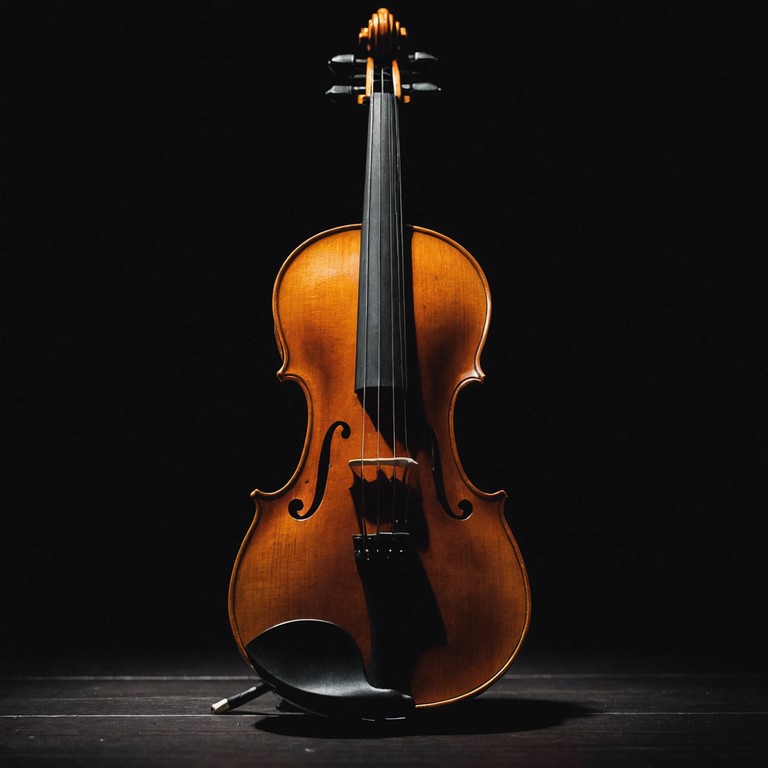 This composition merges the dramatic flair of opera with modern instrumental intensity, creating a powerful and compelling musical narrative. A solo violin drives the piece, weaving through complex emotions with each bow stroke, encapsulating the sensation of theatrical rage and heartbreak in an entrancing operatic format.