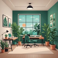 elegant melody enhancing workplace calm