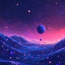 ambient journey through galactic soundscapes, serene and introspective