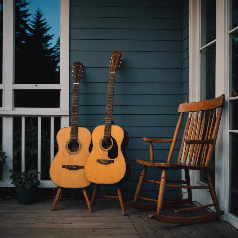 Imagine sitting on a porch as the sun dips, guitar in hand, playing away the day's cares. The track evokes a deep sense of relaxation and contentment, drawing heavily from blues' rich history to create something both timeless and contemporary.