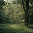 enchanting harp sounds capturing mystical, ethereal morning beauty.