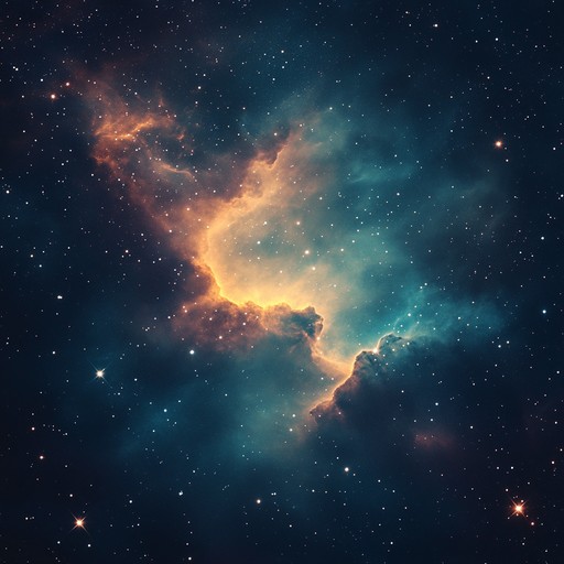 Immerse yourself in a tranquil soundscape that evokes the mystery of space exploration, blending ethereal melodies with ambient textures to transport listeners beyond the known universe