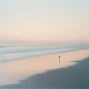 a gentle dance track with ambient sounds of the sea