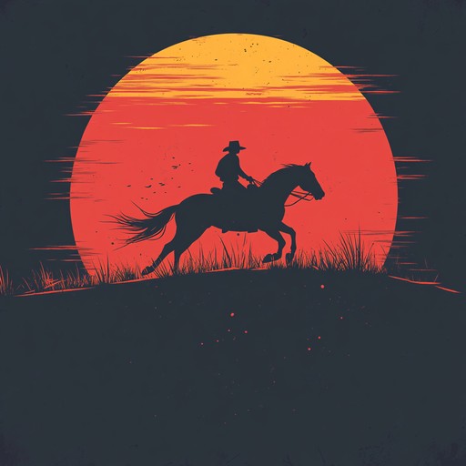 An energetic instrumental that evokes the feeling of riding across vast western landscapes, with lively rhythms and soaring melodies that celebrate freedom and adventure.