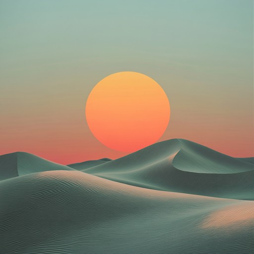 Emerging from the heart of the sahara, this track uses ethereal melodies and desert inspired ambient textures to create a serene, otherworldly soundscape. The combination of drones and soft instrumentals takes listeners on an introspective journey through a mystical desert landscape.