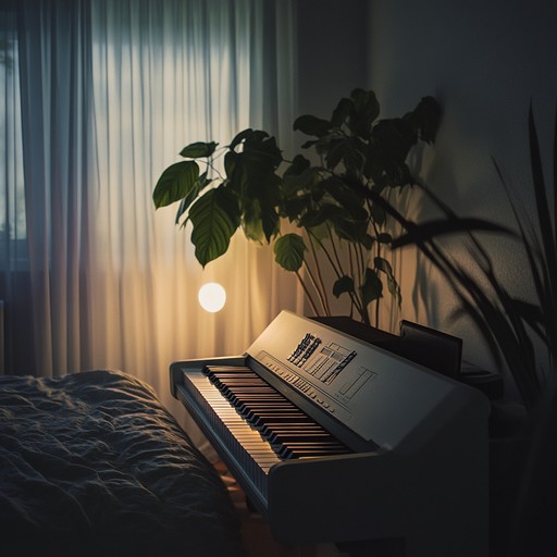 Experience the intimate atmosphere of a moonlit bedroom with soft, gentle melodies. This track is designed to warm the soul and heart, providing a serene and reflective space. Perfect for winding down or deep reflection.