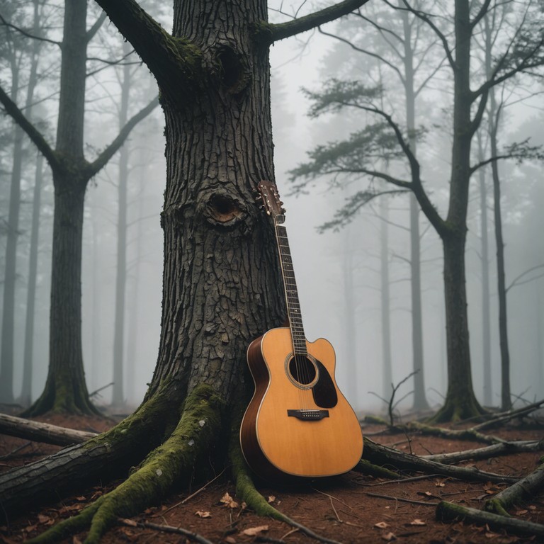 A sonic journey through tranquil forest paths laden with mist, where every note uncovers secrets long preserved in the whispers of the elders. This music is not just heard but felt, as if the whispers have woven themselves into the very air.