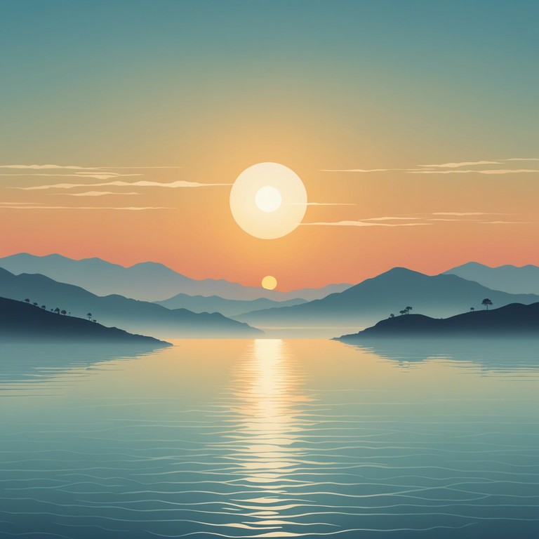 Imagine a musical composition that captures the essence of a hopeful dawn, combining pulsating rhythms with ethereal synthesizer melodies to evoke a sense of renewal and inspiration. The soundscape is designed to mimic the first light of sunrise, providing a backdrop for moments of self reflection or new beginnings. This track is perfect for morning meditation or a calming start to a productive day.