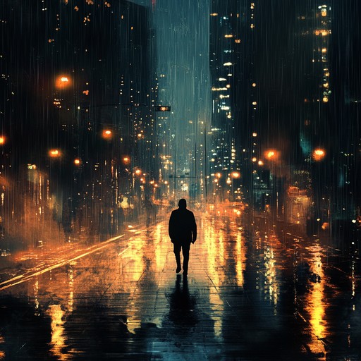 This instrumental track serves as a reflective contemplation within the hustle and bustling streets of the urban landscape. With tender piano chords accompanied by ambient city sounds, it creates an emotional backdrop that deeply resonates with themes of solitude and introspection, portraying the quiet moments of thought that can arise even in the noisiest of places