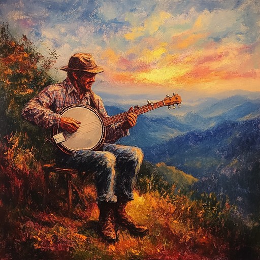 A spirited and lively bluegrass composition that encapsulates the feeling of a bustling morning in the appalachian mountains. With quick banjo riffs and an upbeat rhythm, it creates a vibrant and joyous atmosphere, perfect for starting a new day in the mountains.