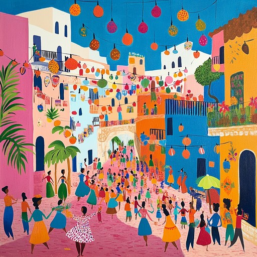 This energetic track encapsulates the core of cumbia, featuring fervent accordion harmonies set against swift, driving percussion. The music pulsates with fervor, creating an atmosphere that is both electrifying and deeply rooted in tradition.