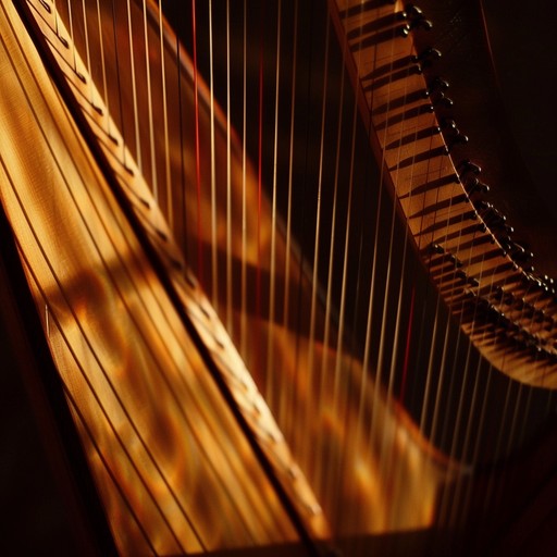 In this alternative interpretation, the harp leads whisper like melodies that stir a profound sense of nostalgia. It's designed to evoke the feeling of standing alone in vast surroundings, reminiscing about past experiences with a blend of sadness and beauty.