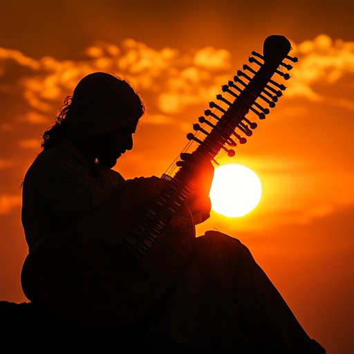 A lively instrumental track where the sitar leads an exhilarating fusion of traditional hindustani ragas with contemporary rhythms, creating a spirited and joyful musical adventure