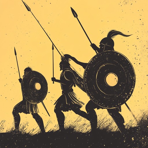 This piece tells the tale of ancient warriors through triumphant folk melodies, using traditional instruments and dramatic crescendos. Envision the clash of swords and the triumph of battle as the tunes evoke images of heroism, honor, and ancient victories.