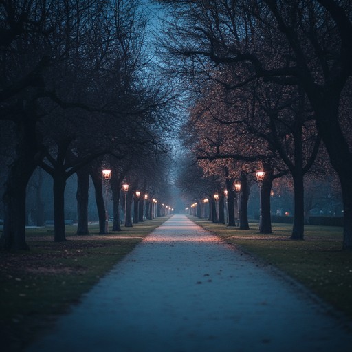 Imagine taking an evening walk through a tranquil park, the ambient sounds and smooth melodies forming a soothing backdrop. This instrumental track brings that calm, peaceful feeling to life.