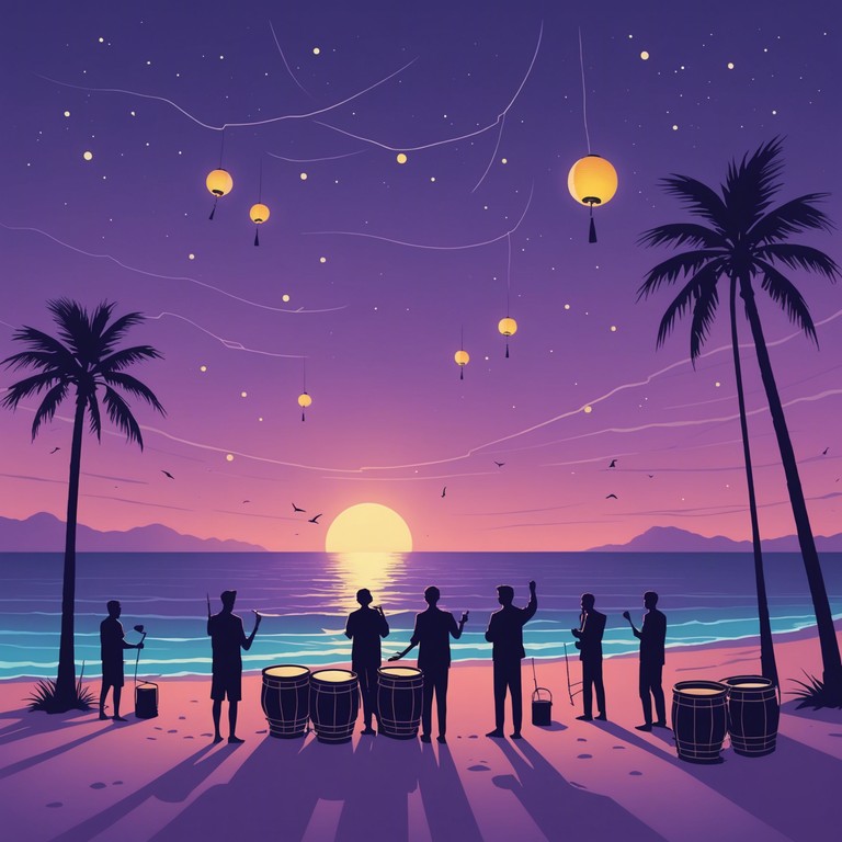 Imagine yourself on a warm, sunlit beach as the steel drums play and pop inflected melodies make you want to dance. This song combines lively tropical beats with infectious pop hooks, designed to bring a sense of joy and playful energy.