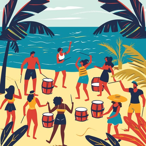 A playful fusion track combining bossa nova and modern elements, creating an infectious rhythm perfect for joyous gatherings and dynamic activities. Expect upbeat percussion and harmonious melodies, making it an ideal soundtrack for a lively atmosphere.