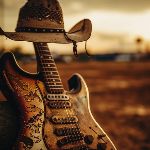 A raw and powerful blend of electric guitar riffs with traditional sertanejo melodies, evoking the tumultuous spirit of a rodeo. The track carries a blend of intensity and tradition, painting a vivid picture of modern rebelliousness.