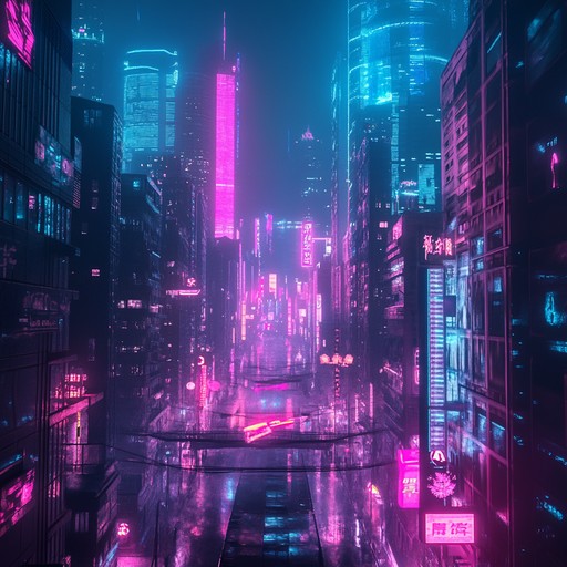 A dynamic and high energy pop song that brings the vibrant nightlife of a neon lit city to life. The powerful synthesizer melodies and rhythmic beats create an atmosphere of excitement and movement, perfect for capturing the essence of a bustling metropolis after dusk