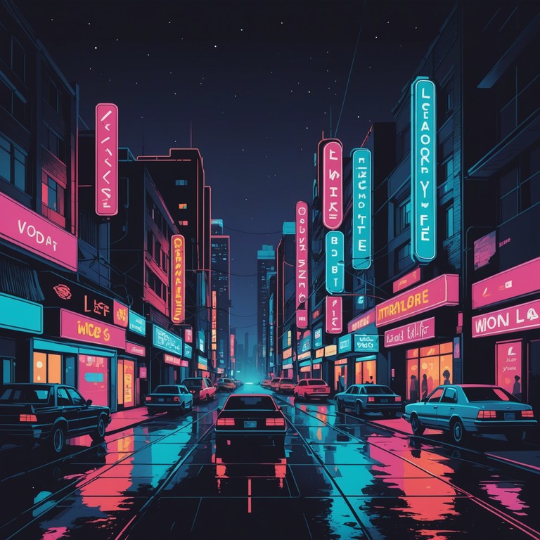 Imagine a song that captures the essence of a vibrant dance club, where the beats dictate the rhythm of light and movement, making every listener feel alive and ecstatic)