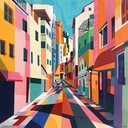 dynamic rhythms capturing the essence of a vibrant city.