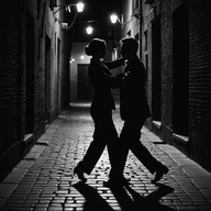 dark alleys meet passionate dances.