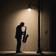 smooth sax with deep urban beats