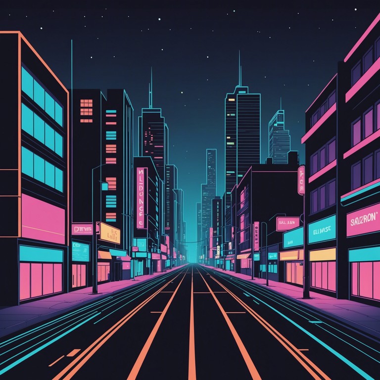 A track bursting with the haunting yet comforting sound of the '80s, echoes of silent hearts uses vintage synthesizers to create a deeply emotional and introspective atmosphere. This song encapsulates the essence of quiet urban evenings, where each note echoes the bittersweet longing of past loves and the solitude of night time reflections.