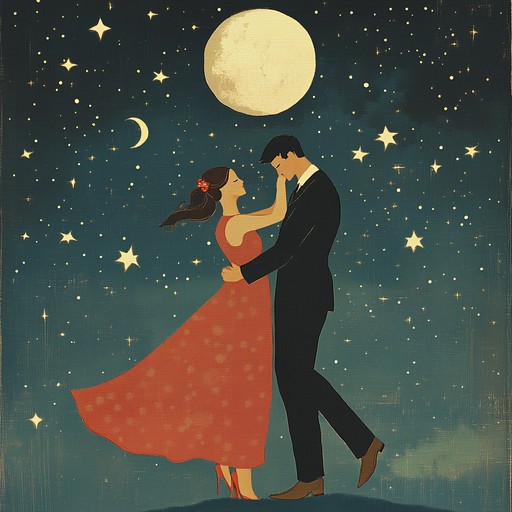 This composition captures the essence of romance through a passionate blend of latin rhythms and melodies, invoking the warmth of a moonlit dance under the stars.