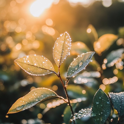 Step into a world where the gentle murmur of the forest is transformed into a harmonious melody. Soft flute notes echo through the trees, intertwining with nature's quiet breath and forming a soothing backdrop ideal for meditation or quiet contemplation.