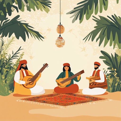 Immerse yourself in the festive atmosphere of a middle eastern celebration with vibrant, joyous sounds. This instrumental piece combines traditional melodies with contemporary flair, creating an uplifting and dynamic musical experience.