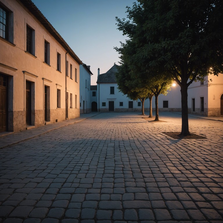 A poignant piece where the gentle, yet dynamic orchestra performance paints a vivid picture of reminiscing elderly individuals whispering tales of long forgotten ancestors amid the cobblestone streets of a medieval village. The music swells from a mournful whisper to a powerful crescendo, mirroring the emotional journey of remembering and reviving ancient legacies.