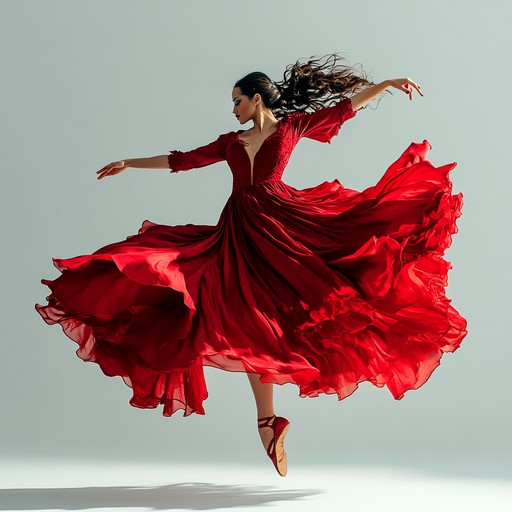 A rapturous and authentic flamenco instrumental featuring a single spanish guitar, this piece exudes raw emotion and spirited fervor, encapsulating the essence of a traditional andalusian dance. The guitar's intricate fingerpicking melodies and rhythmic strumming create a whirlwind of intensity and grace, telling a story of ardent love and boundless energy.