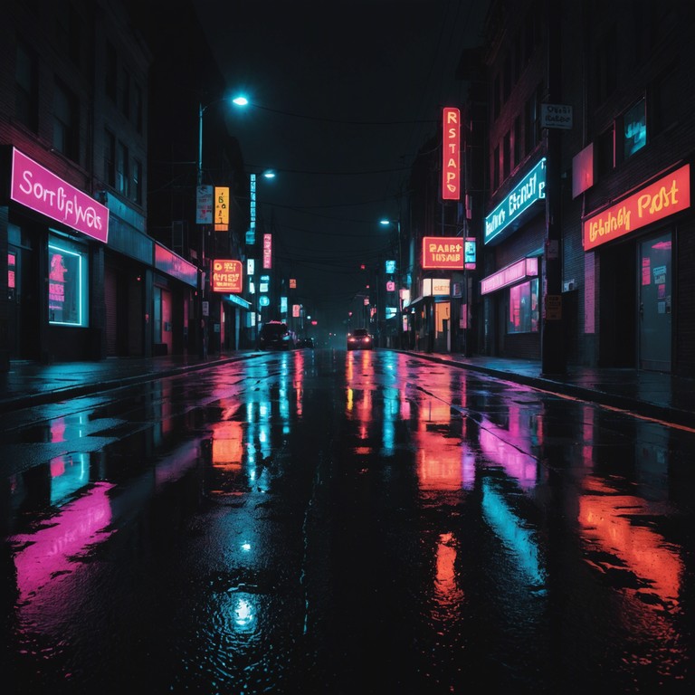 In the heart of the city’s nightlife, a track emerges from the shadowy corners where the pulse of deep house meets the sultry undertones of jazz. This melody, played on a stand up bass, harnesses the essence of dim street lights and clandestine whispers, encapsulating the urban underside through its deep, reverberating rhythms.