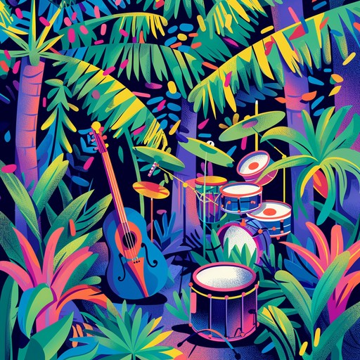 Dive into a high energy atmosphere with bold, infectious rhythms that transport you to a lively jungle setting. Featuring dynamic stomp beats and groovy bass lines, this track captures the essence of untamed, wild danceable funk.