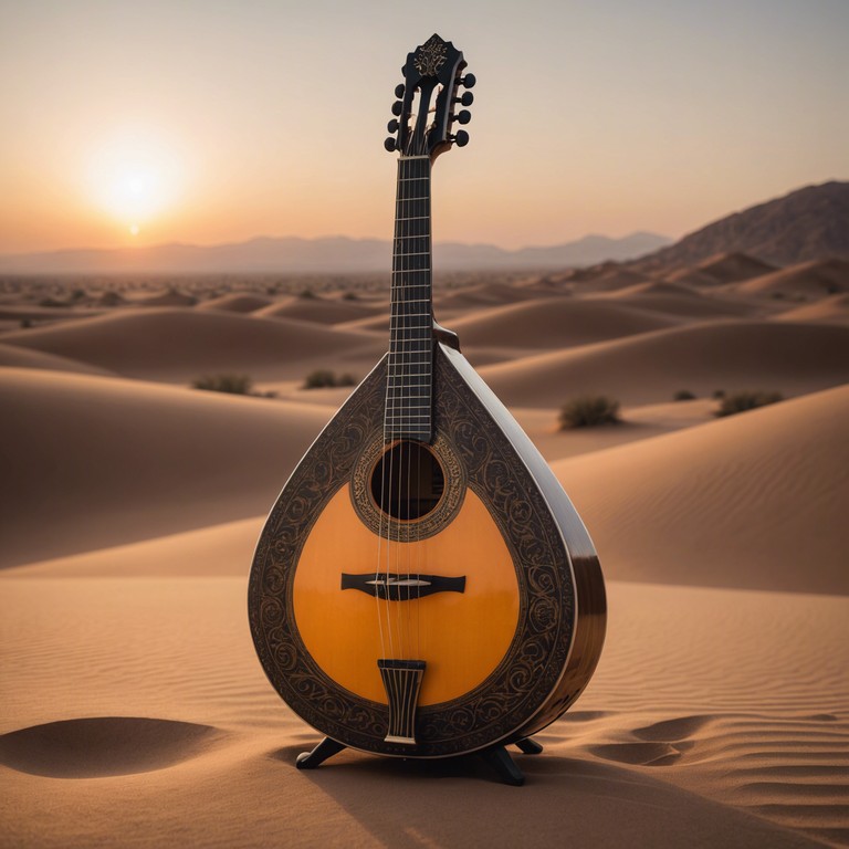 A serene musical journey that blends traditional middle eastern sounds with themes of spirituality and calm, perfect for reflective moments and meditation.