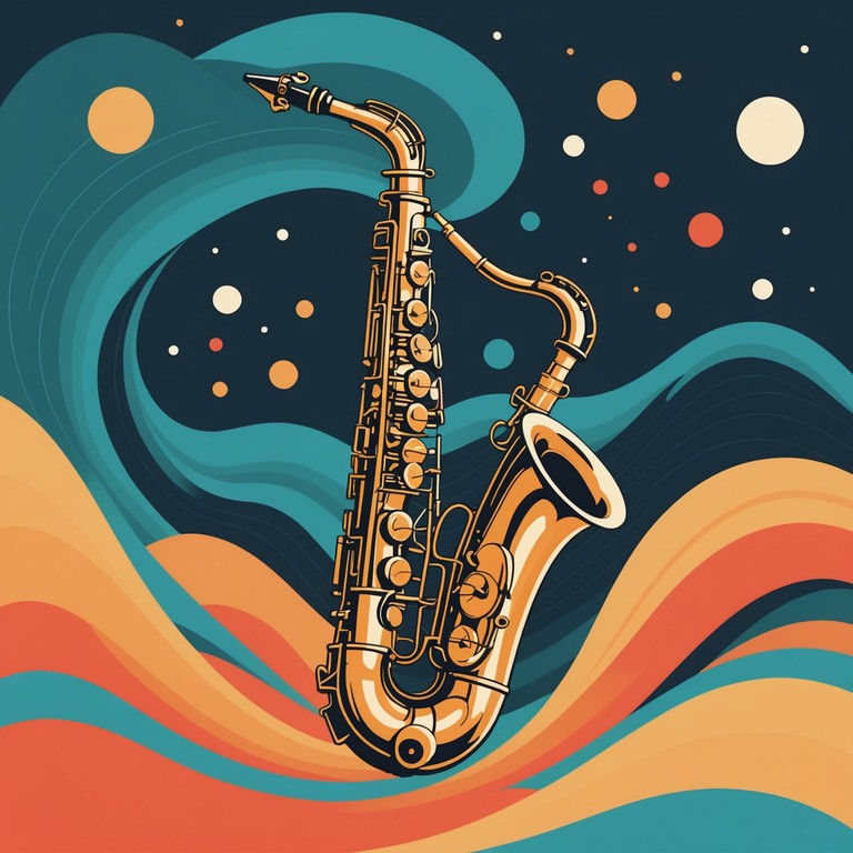 A musical exploration through deep saxophone melodies entwined with cutting edge progressive elements creating an enveloping atmosphere that both soothes and stimulates the senses. Ideal for moments of reflection or late night social gatherings.